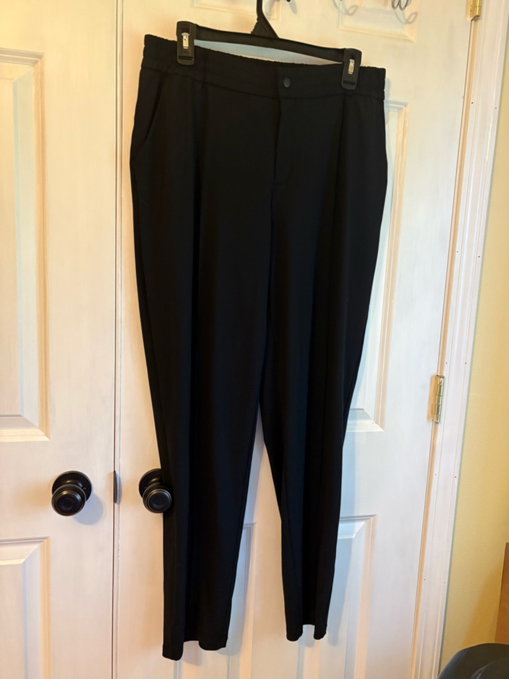 Skechers Women's Black Stretch Track Pants - Slim Jogger Style